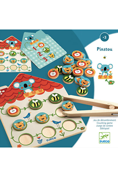 djeco Joc Pinstou - Joc Educativ Si Interactiv Pentru Copii