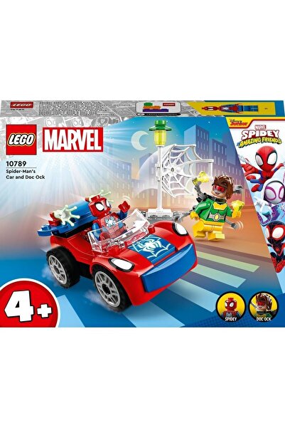 LEGO Marvel Spider-Man a Doktor Octopus 10789 - Kreativní sada hraček (48 DÍLŮ)