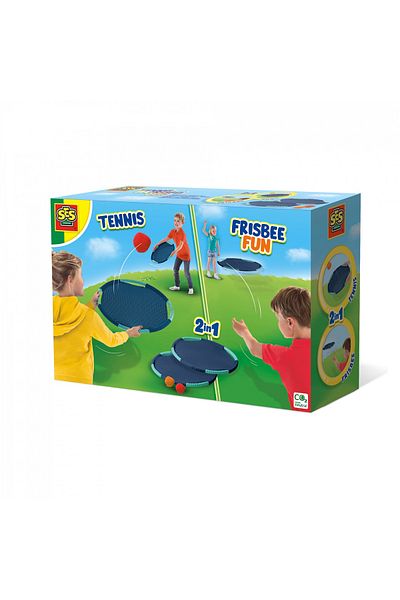 SES Creative Joc pentru copii 2 în 1 - Tenis și Frisbee