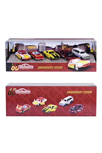 Simba Majorette Metal Cars Balení 5 autíček k 60. výročí