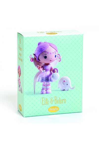 djeco Printesa Roz, Elfe Si Bolero, Figurine Colectia Tinyly