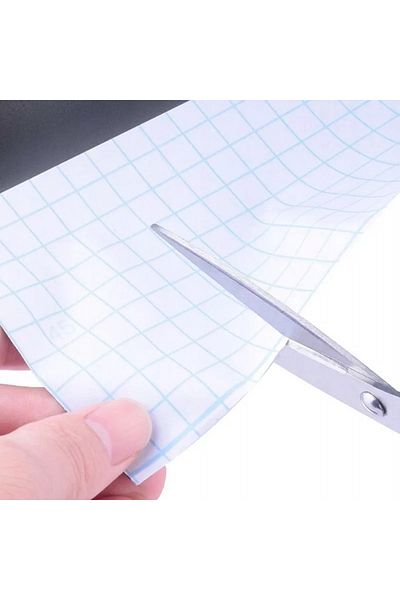 Micostore Tabla de scris autocolanta pentru suprafete, tip tapet, creta. usor de lipit, 45 x 200 cm, negru
