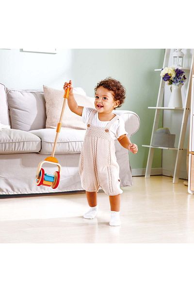 Hape Wooden Push Toy - Rainbow