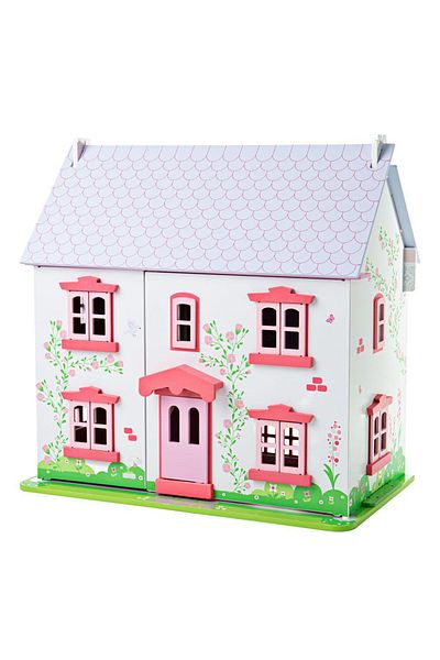 BIGJIGS Toys Wooden Dollhouse - Rose