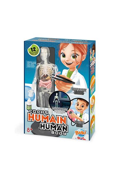 Buki France The Human Body - Interactive Set of 12 Experiments