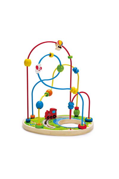 Hape Wooden Toy - Playground Pizzaz Activity Center