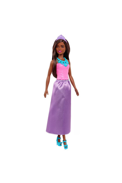 mattel Barbie Doll Princess Brunette