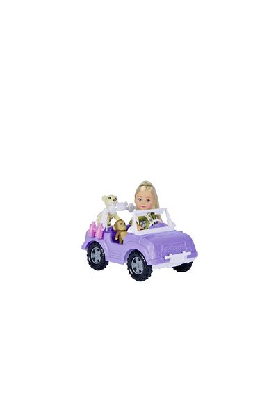 Simba Evi Love Set Evi Doll and Safari Vehicle