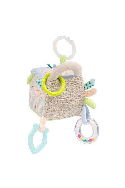 Fehn Plush cube with activities - Sea animals