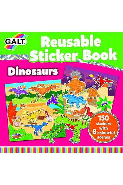 Galt Cartea mea cu stickere - Dinozauri