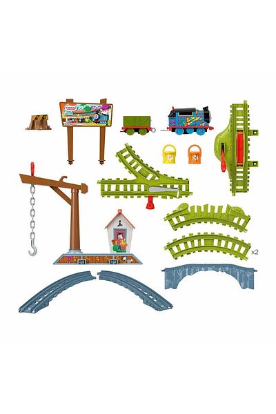 mattel Thomas Locomotiva cu Tanc - Set de joacă Thomas livrează vopseaua