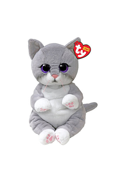 TY Plus 24cm Beanie Bellies Pisicuta Gri Morgan