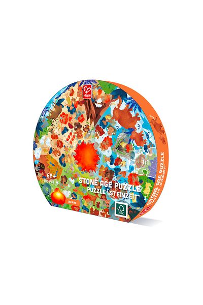 Hape Stone Age Children's Puzzle With Led Lights (102 PIECES)