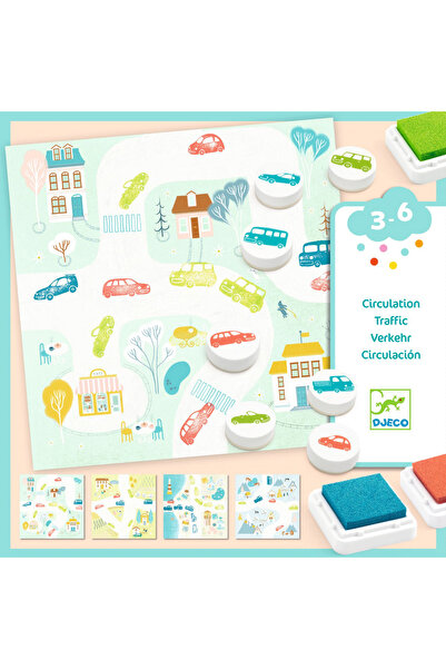 djeco Joc Cu Stampile, Trafic