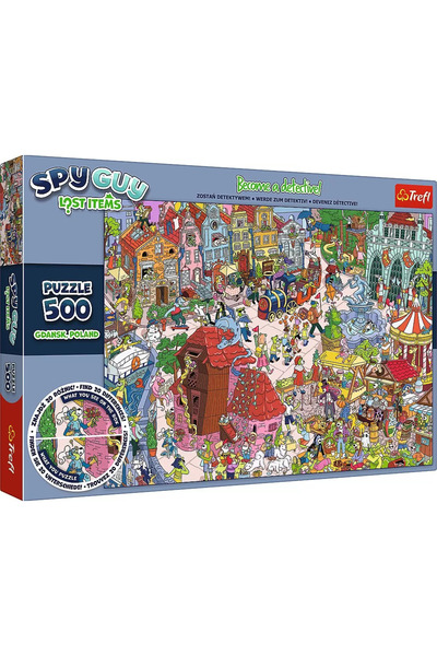 Trefl Puzzle 500 Spy Guy Obiecte Pierdute In Gdansk Polonia