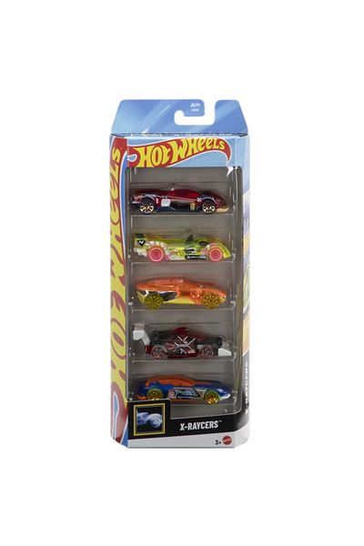 mattel Set of 5 Hot Wheels X-raycers cars