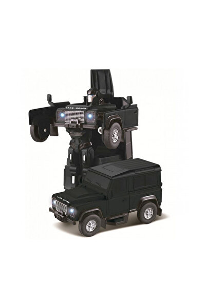 Rastar Masinuta Metalica Convertibila Land Rover Defender Negru Cu Scara 1 La 32