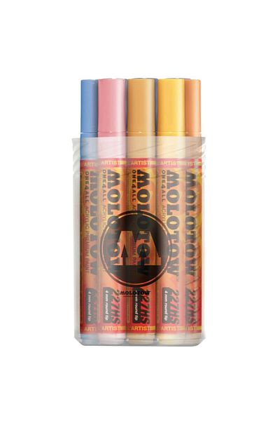 Molotow Marker Acrilic One4all 227hs, 4 Mm, Box Pastel-kit, 12 Buc.