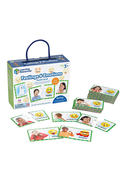 Learning Resources Puzzle duo - Emoce a pocity