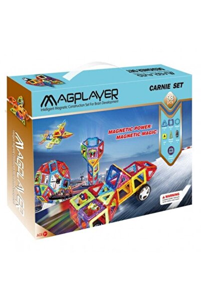 Magplayer Magnetická stavebnice - 98 dílků