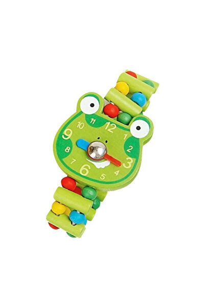 Fakopancs Ceas De Jucarie Din Lemn Broscuta