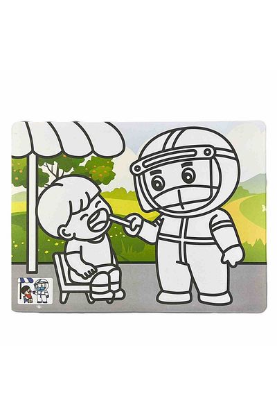 Micostore Drawings With Colored Sand, 9 Colors, Various Patterns