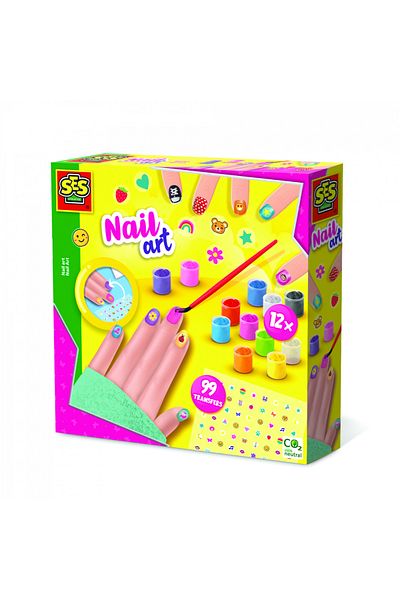 SES Creative Children's Manicure Set With Nail Polish And Accessories