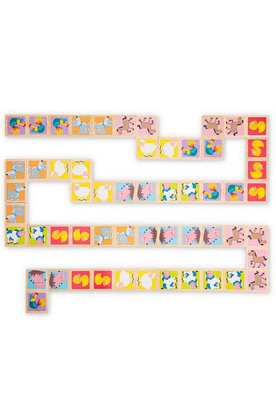 New Classic Toys Domino - Animale
