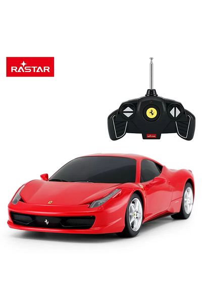 Rastar Masina Cu Telecomanda Ferrari 458 Italia Scara 1 La 18