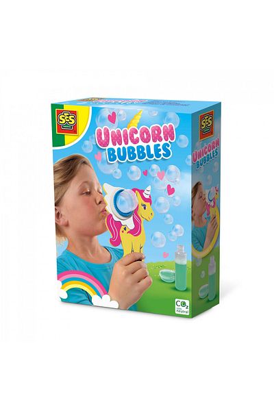SES Creative Soap Bubble Set With Unicorn Toy