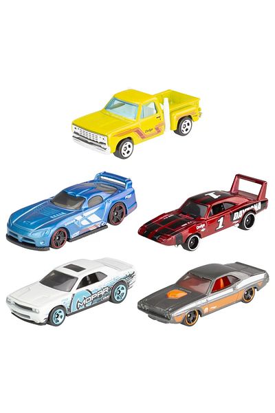 mattel Set 5 Masini Hot Wheels Mopar