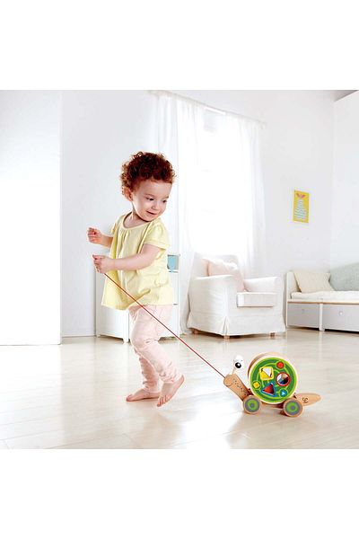 Hape Wooden Toy - Snail Puller And S Sorter