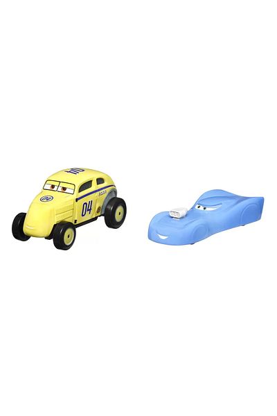 mattel Cars3 Set 2 Masinute Metalice Gearsten Marshall Si Marc Sondtimer