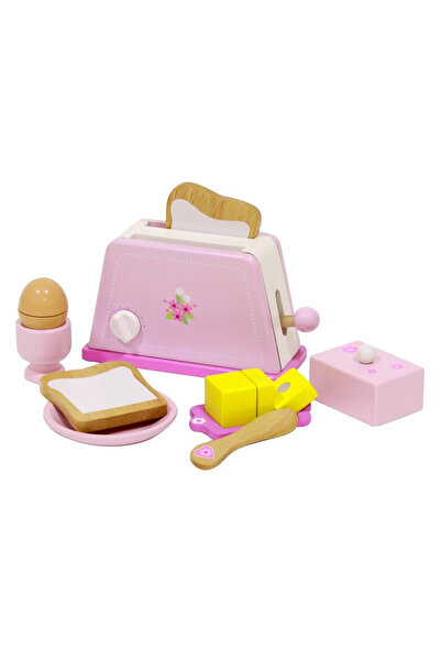 Mentari Toaster Din Lemn Cu Accesorii Mic Dejun