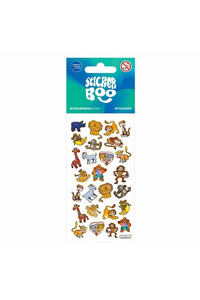 Micostore Animal stickers, animal stickers for children's creative projects