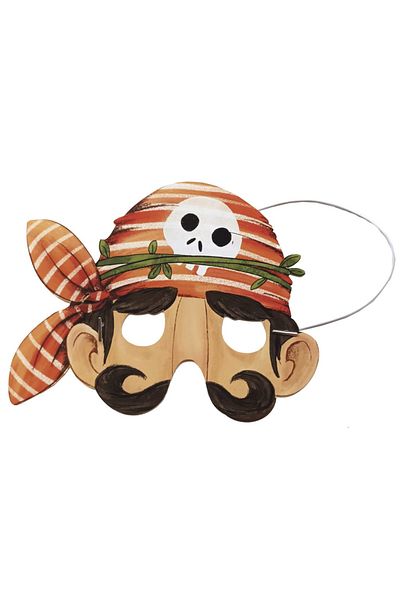 Fridolin Pirate Party Mask Set,