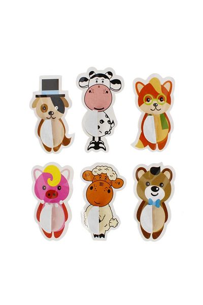 Micostore Harmonica animal stickers for creative decoration