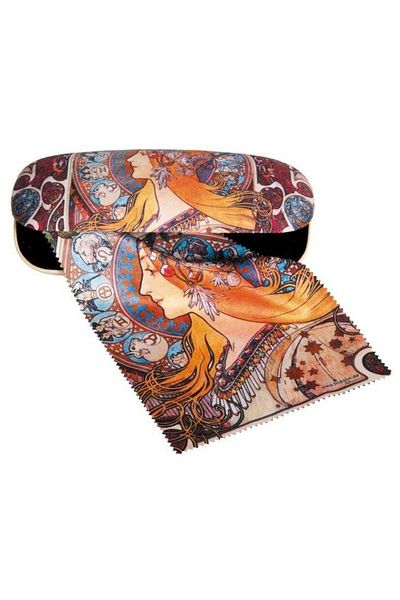 Fridolin Art Nouveau Fabric Case with Glasses Protection