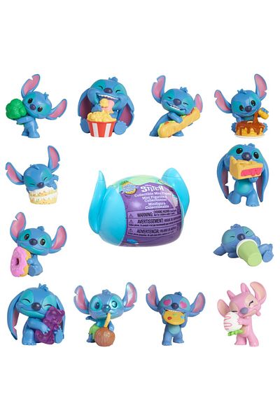 Disney Stitch - Mini-figurina Ascunsa In Capsula, Feed Me S3