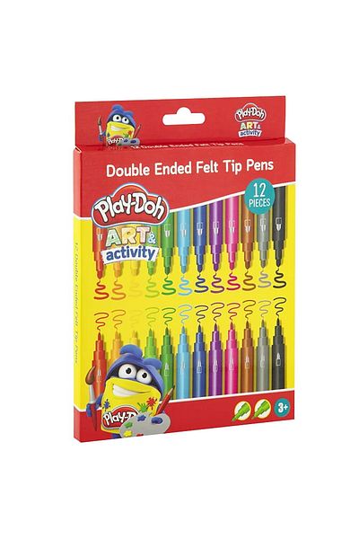 Play Doh Sada 12 dvojitých fixů