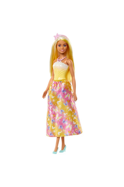 mattel Barbie Barbie Doll With Blonde And Yellow Hair