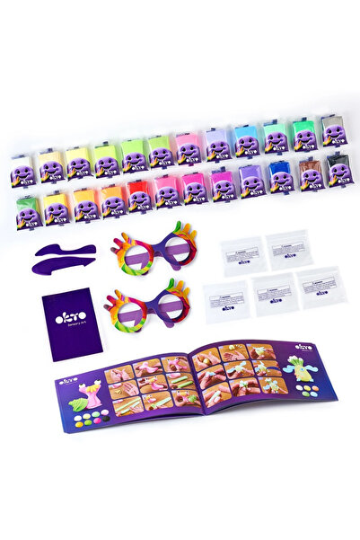 OKTO Air Clay Creation Set, , 24 Colors