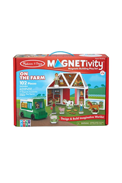 Melissa & Doug Set Magnetic De Joaca La Ferma -