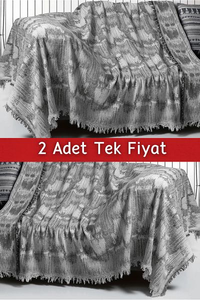 Rell Home 170X220Cm Woven Sofa Cover Set - Double