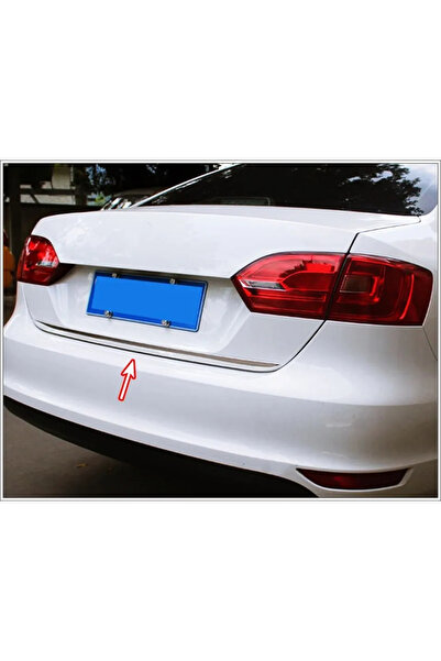 EBAL OTO AKSESUAR Vw Jetta Krom Bagaj Alt Çıtası 2010-2015 Arası Paslanmaz Çelik