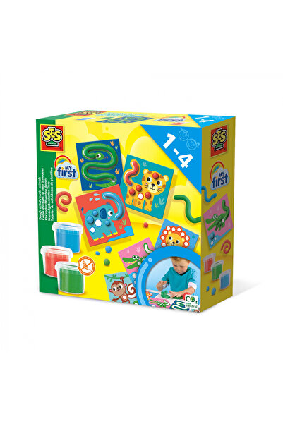 SES Creative Primul Meu - Set creativ pentru copii cu plastilină și cărți cu ...