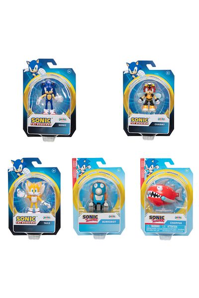 Nintendo Sonic - Figurina 6 Cm, Diverse Personaje, S11