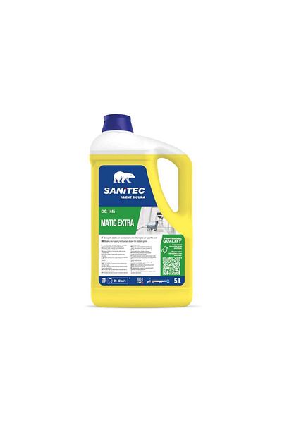 SANITEC Detergent Pardoseli Alcalin, 5000 Ml, Nespumant, Matic Extra,