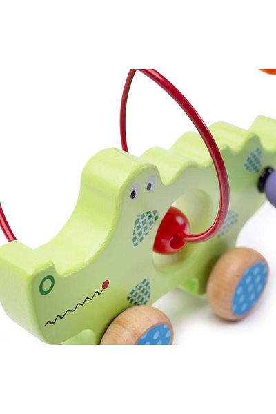 BIGJIGS Toys Jucarie Dexteritate - Crocodil