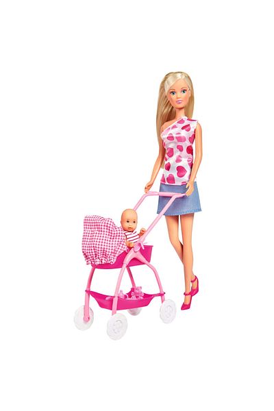 Simba Steffi Love New Born Baby Set Doll 29 Cm, 1 Baby and Accessories